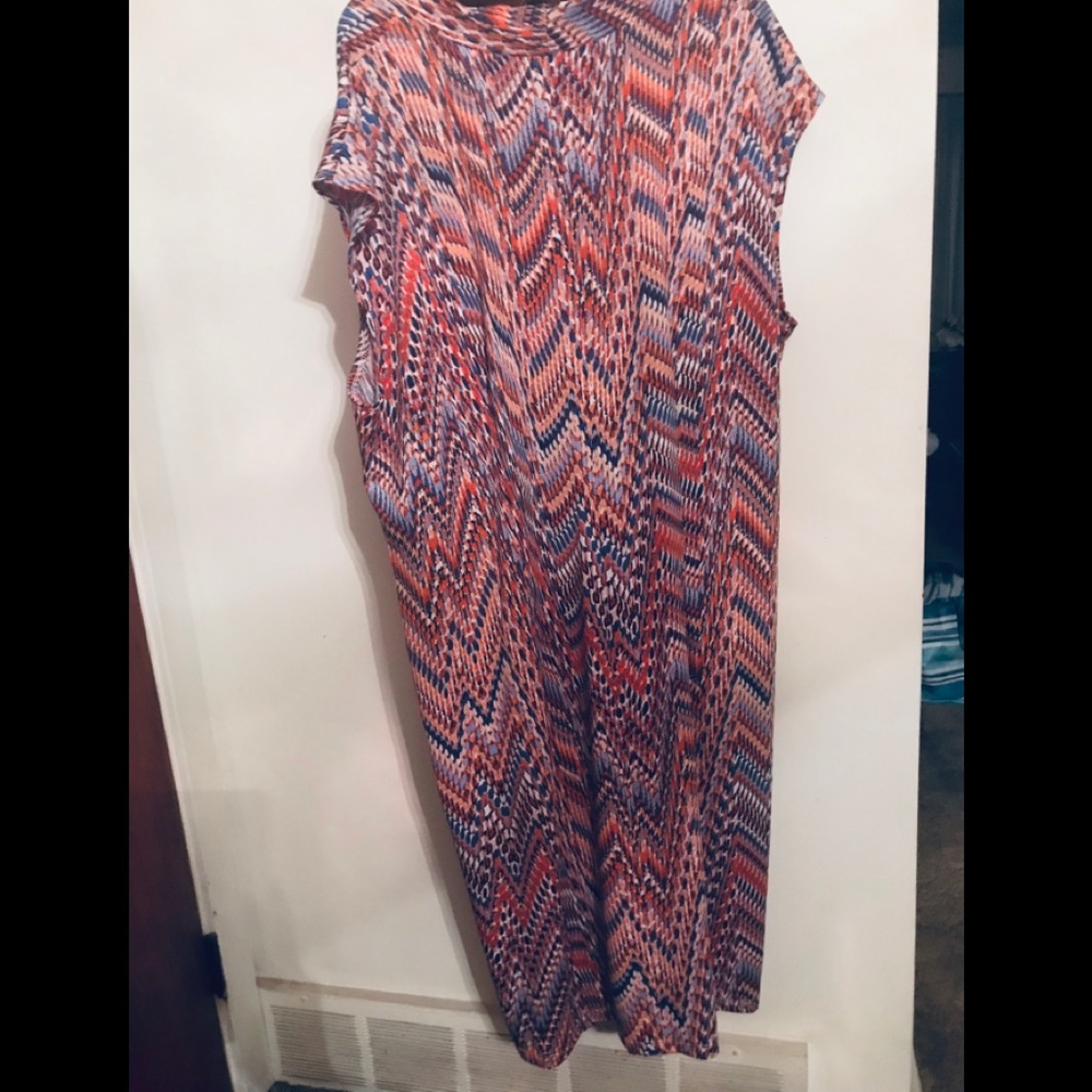 Anthony Richards Print Dress With Waist Detail - Picture 3 of 7